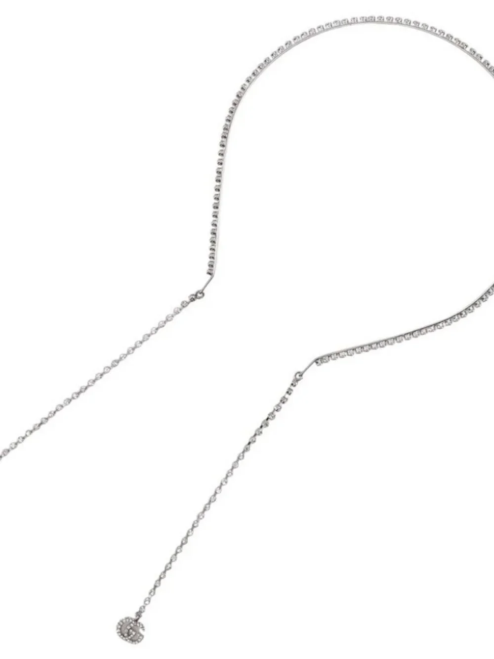 GUCCI Katyusha Other accessories GG Silver metallic/Rhinestone Women - Picture 3 of 10